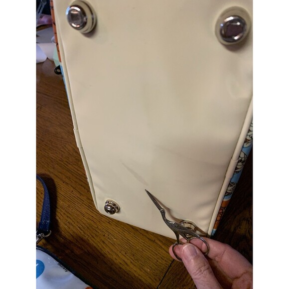 TransVersion Tote Bag & Make Up Bag Set Retro Airline Flight Attendant Traveler - Picture 10 of 16